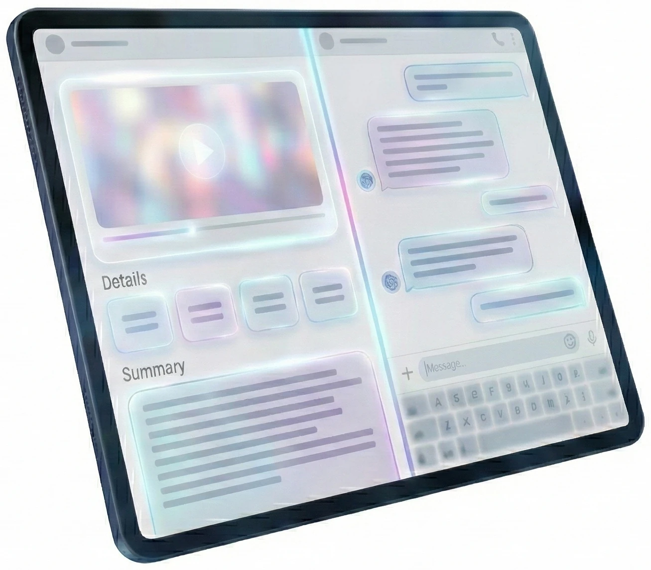 Resource chat feature